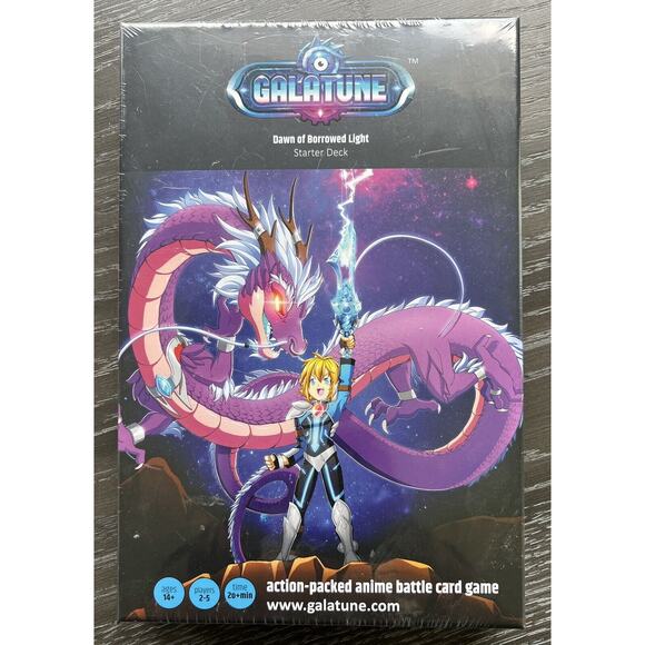 Galatune Dawn Of Borrowed Light Card Game by Adam Wik 2016 Starter Deck, New - Picture 1 of 6
